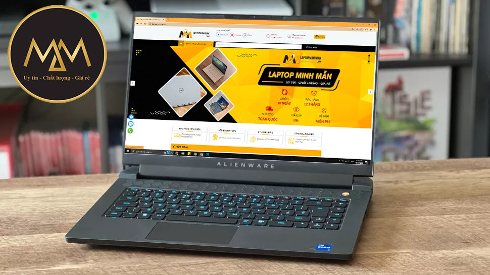 DELL ALIENWARE M15 R7 2022 I7 12700H/ RAM 16GB/ SSD 512GB/ 15INCH FHD 165Hz/ RTX 3050 Ti 4GB/ GAMING ĐỒ HỌA CỰC MẠNH/ GIÁ RẺ3