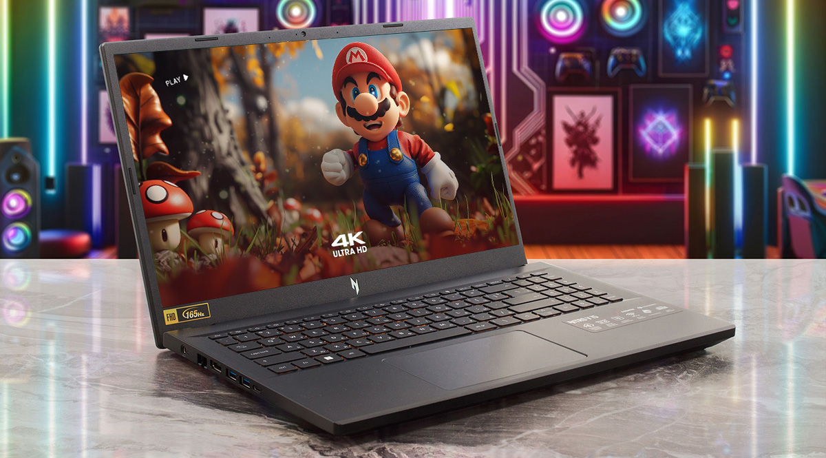 LAPTOP ACER NITRO V GAMING ANV15 41 RYZEN 5 6600H RTX 2050 4GB 15.6INCH FHD 165HZ CHUYÊN GAME THỜI TRANG GIÁ RẺ1