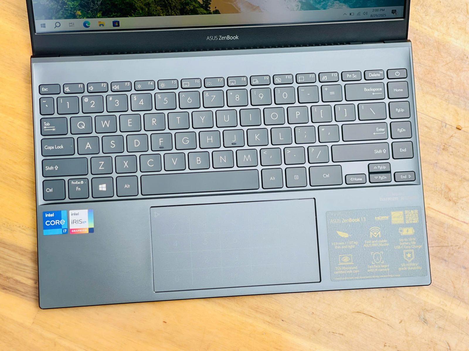 ASUS ZENBOOK UX325EA i7 1165G7