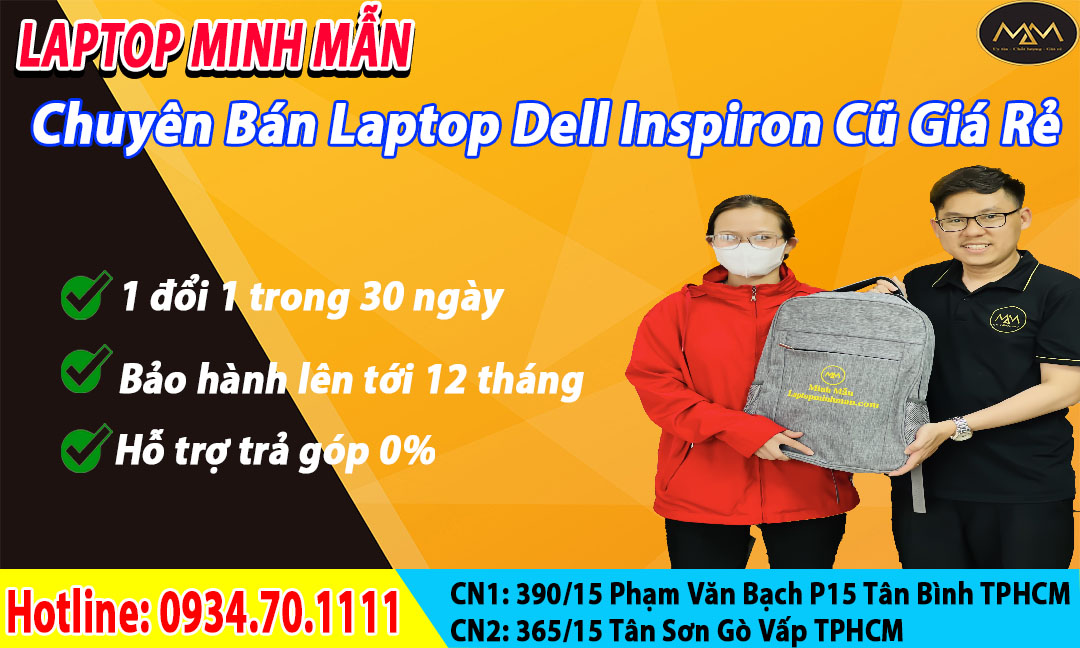 Dell Inspiron Cũ Đẹp Giá Rẻ