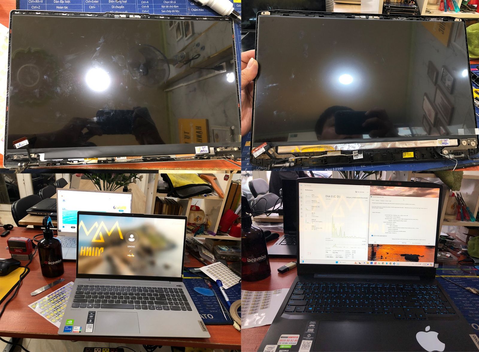 THAY MÀN HÌNH LAPTOP IDEAPAD GAMING 3