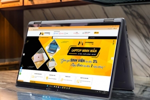 DELL LATITUDE 7410 2IN1 i7 10610U RAM 16G SSD 256G 14IN FHD CẢM ỨNG LẬT XOAY VỎ NHÔM ALUMINIUM GIÁ RẺ